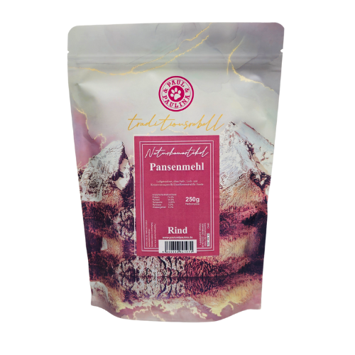 Mielone żwacze wołowe 250g I Przysmak i naturalny dosmaczacz do karmy I Paul & Paulina