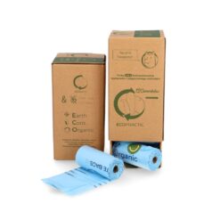 Biodegradowalne worki na psie odchody 120 szt | niebieskie | produkt PL | Eco Practic